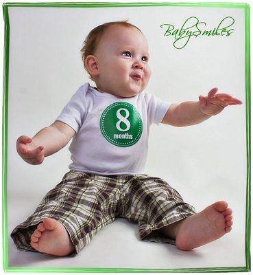 Vincent - Simple Little Man Monthly Photo Stickers