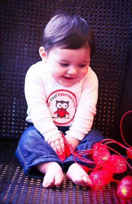 Joshua - My FIRST HOLIDAY Boy Owl Monthly Photo Stickers