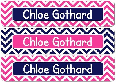 Lyla Rectangle Personalized Stickers