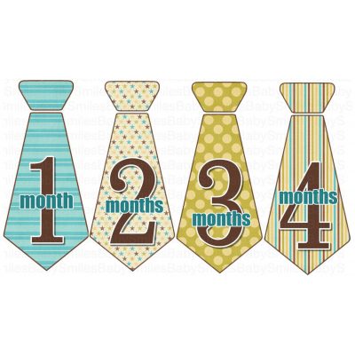 Tie Stickers for Babies