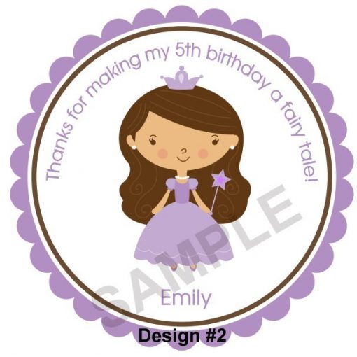 Little Cute Princess Stickers Personalized Stickers