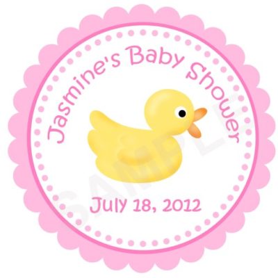 Baby Ducks Personalized Stickers