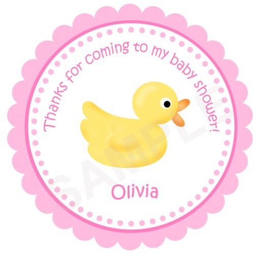 Baby Ducks Personalized Stickers