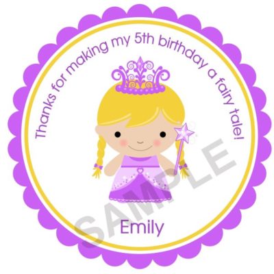 My Princess Personalized Stickers