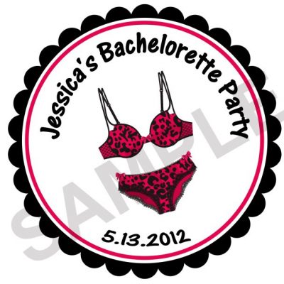 Oh La La Personalized Stickers