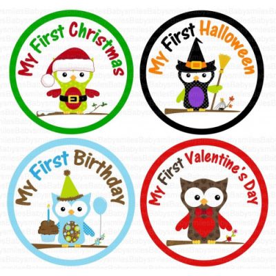 Baby's First Holiday Stickers