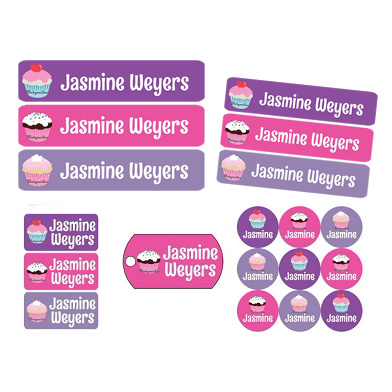 Cupcake Starter Label Pack